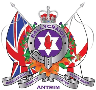 Ballycraigy Sons of Ulster crest