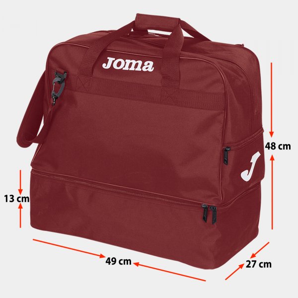 Joma Training III Holdall - Burgundy