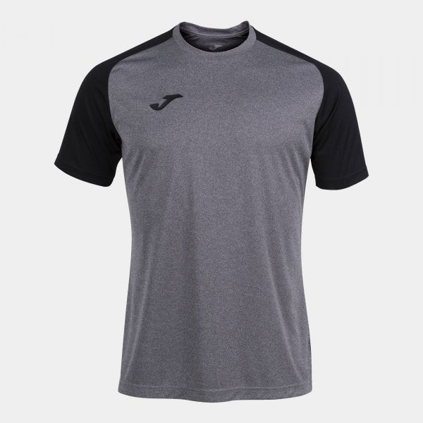 Joma Academy IV Football Shirt - Grey Melange Black