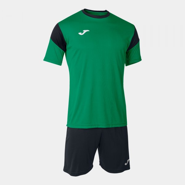 Joma Set Phoenix Football Kit - Green Black