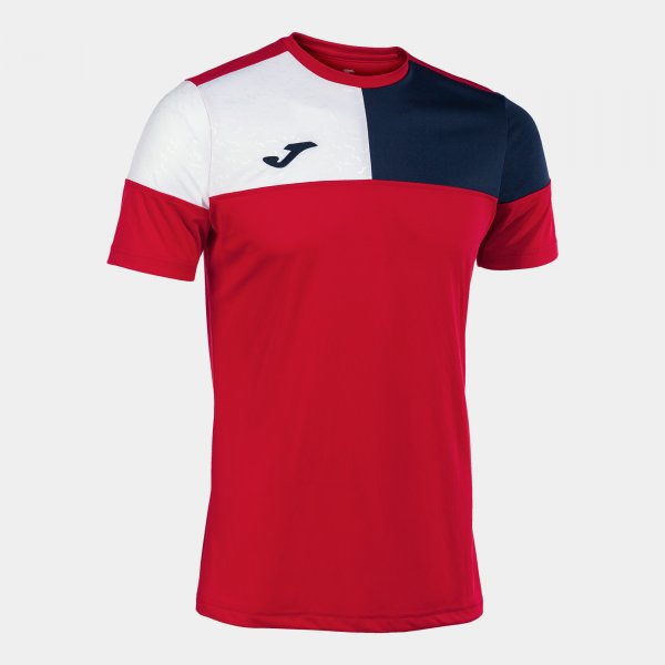Joma Crew V Football Shirt - Rojo Marino