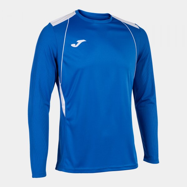 Joma Championship VII Long Sleeve Shirt - Royal White
