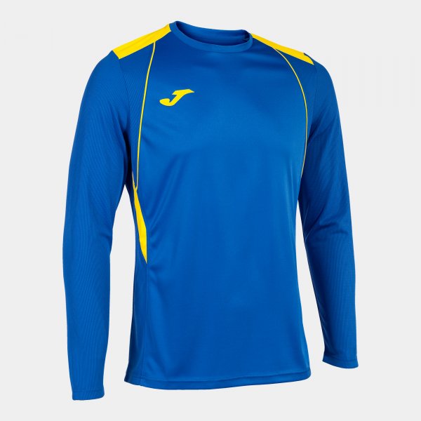 Joma Championship VII Long Sleeve Shirt - Royal Yellow