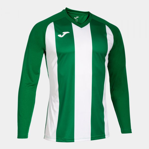 Joma Pisa II Long Sleeve Shirt - Green White