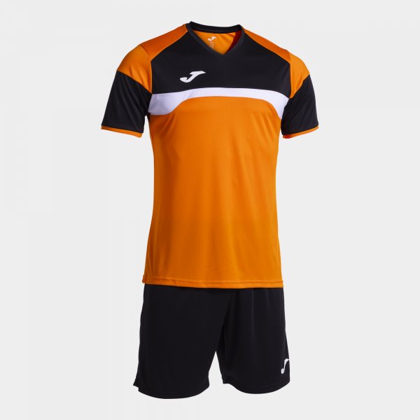 Joma Set Danubio III Football Kit - Orange Black