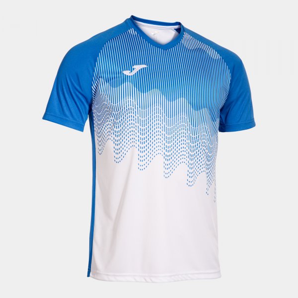 Joma Tiger VI Football Shirt - White Royal