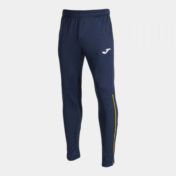 Joma Championship VIII Fleece Pants - Dark Navy Yellow