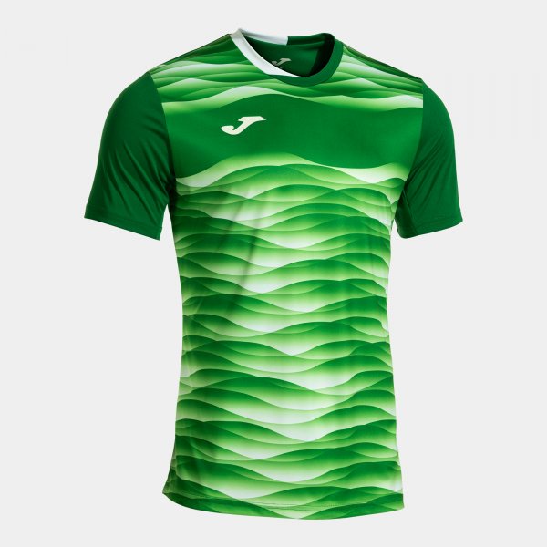 Joma Tiger VII Football Shirt - Green White