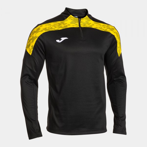 Joma Championship VIII Half-Zip Sweatshirt - Black Yellow
