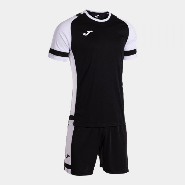 Joma Set Lider Football Kit - Black White