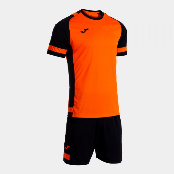 Joma Set Lider Football Kit - Orange Black