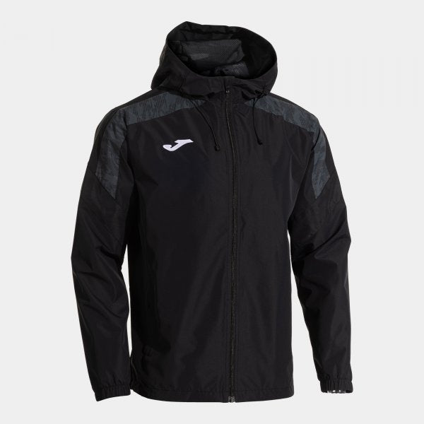 Joma Championship VIII Rain Jacket - Black Anthracite