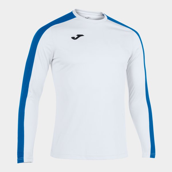Joma Academy III Long Sleeve Shirt - White Royal