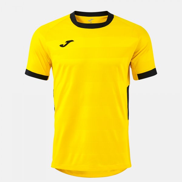 Joma Toletum VII Football Shirt - Yellow Black