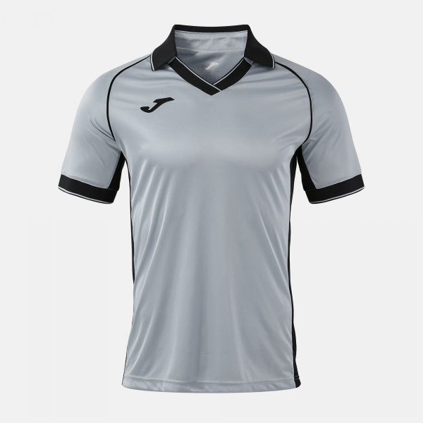 Joma Eco-Retro Football Shirt - Gray Black