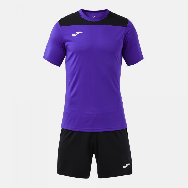 Joma Set Phoenix III Football Kit - Violet Black