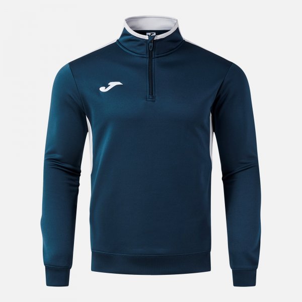 Joma Winner IV Half-Zip Sweatshirt - Dark Navy Grey