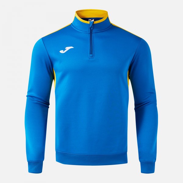 Joma Winner IV Half-Zip Sweatshirt - Royal Yellow