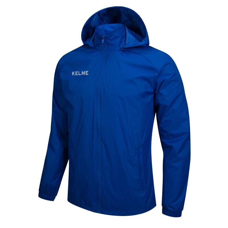 Kelme Windproof Rain Jacket - Royal