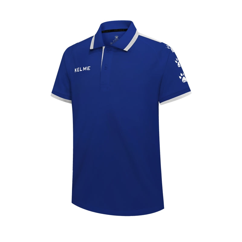 Kelme Lince S/S Polo - Royal Blue / White
