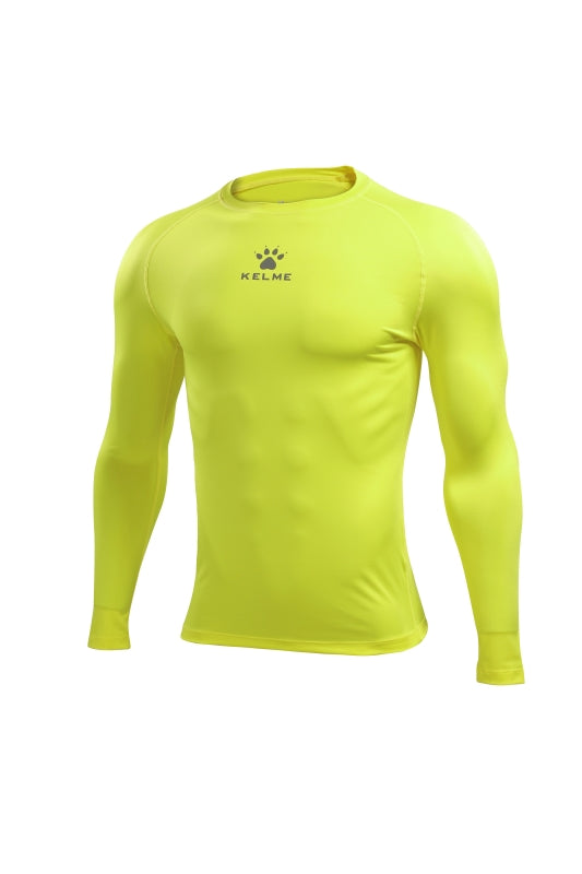Kelme Team Thermical L/S Baselayer - Neon Yellow