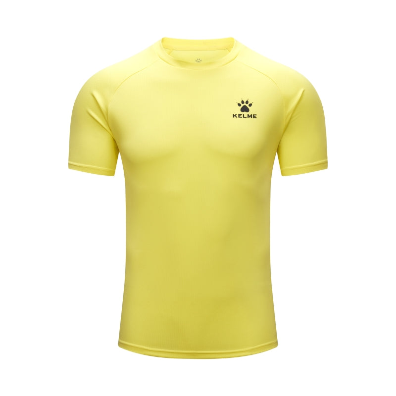 Kelme Trueno S/S Jersey - Bright Yellow