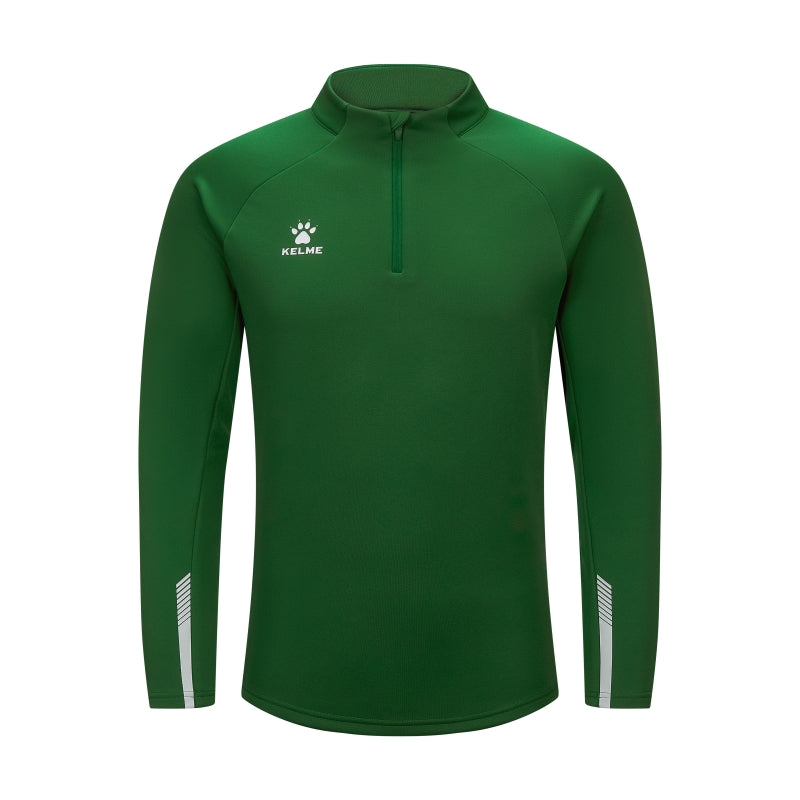 Kelme Trueno 1/4 Zip Sweatshirt - Green