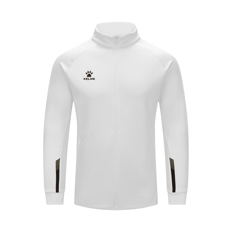 Kelme Trueno Full Zip Training Jacket - White