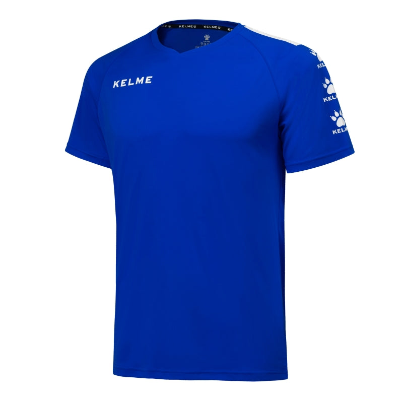 Kelme Lince S/S Football Jersey - Royal / White