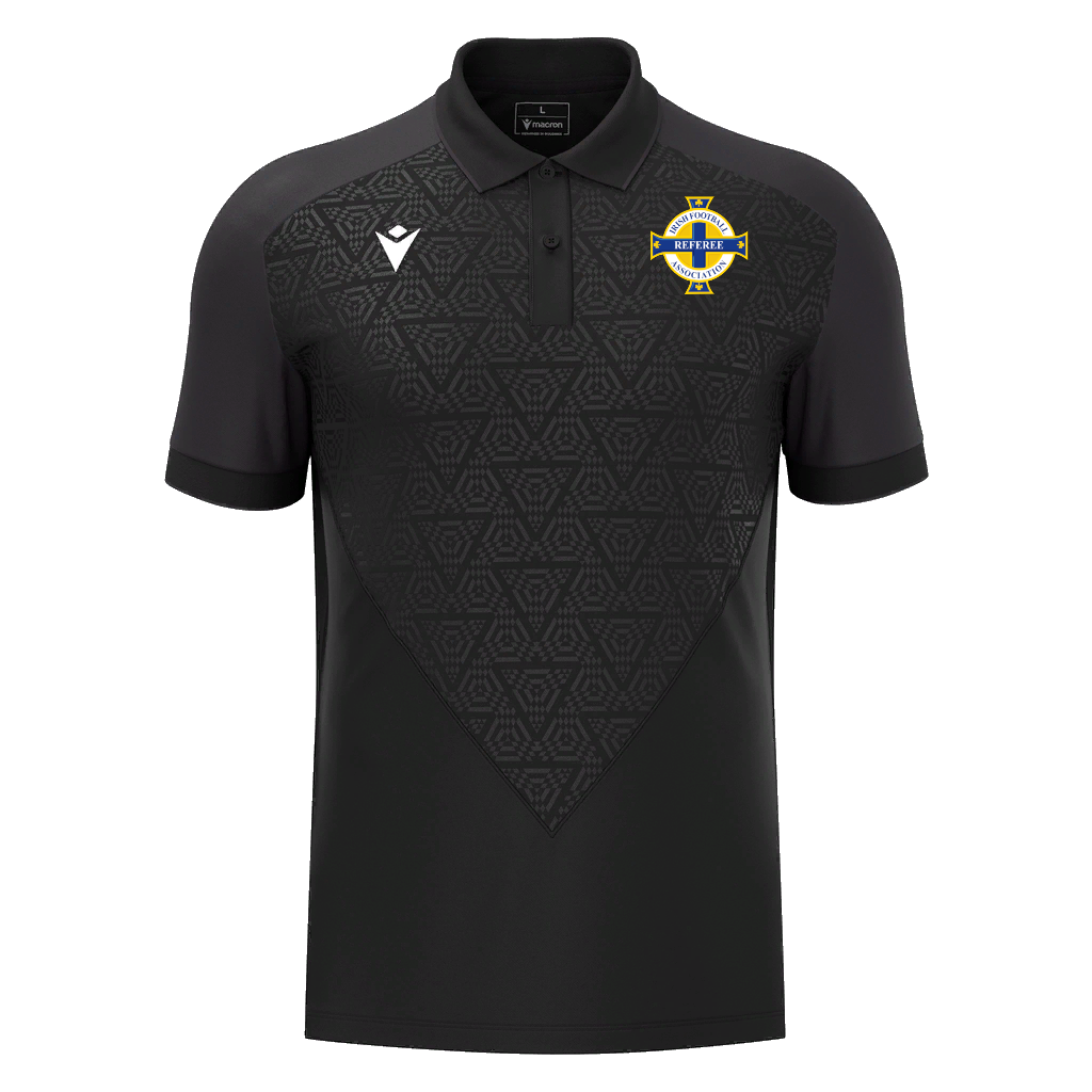 IFA Referee JNR Macron Baldwin Polo - KitRoom
