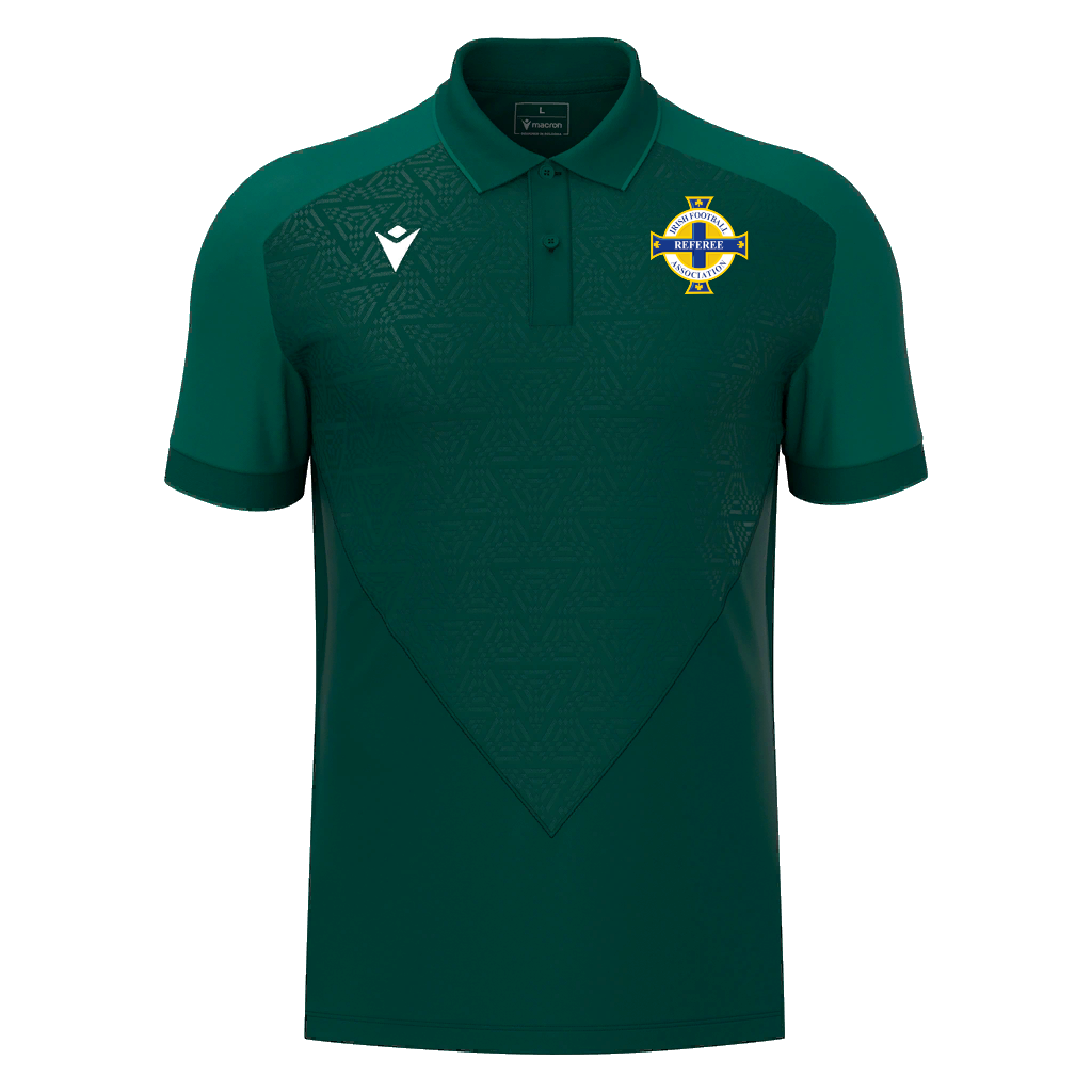 IFA Referee JNR Macron Baldwin Polo - KitRoom