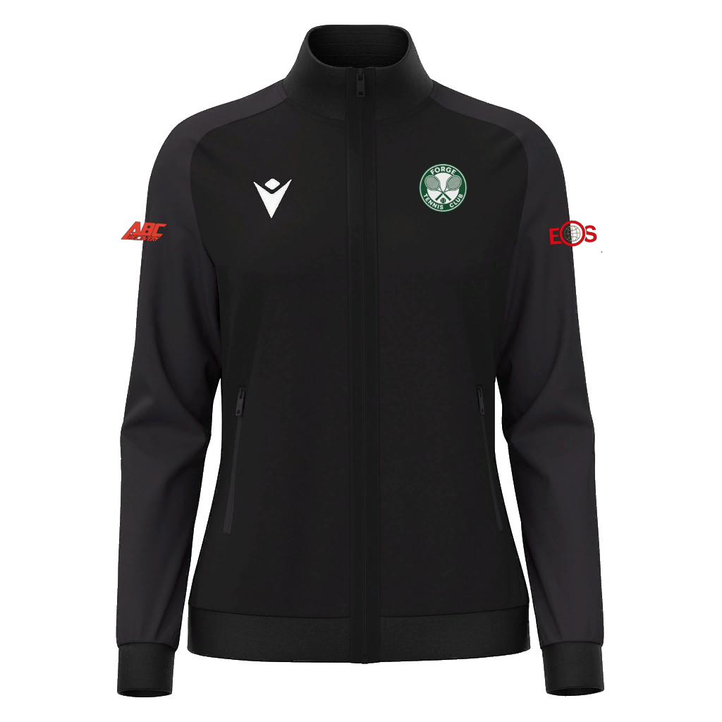 Forge Tennis Club JNR Macron Rama Woman Full Zip Top - KitRoom