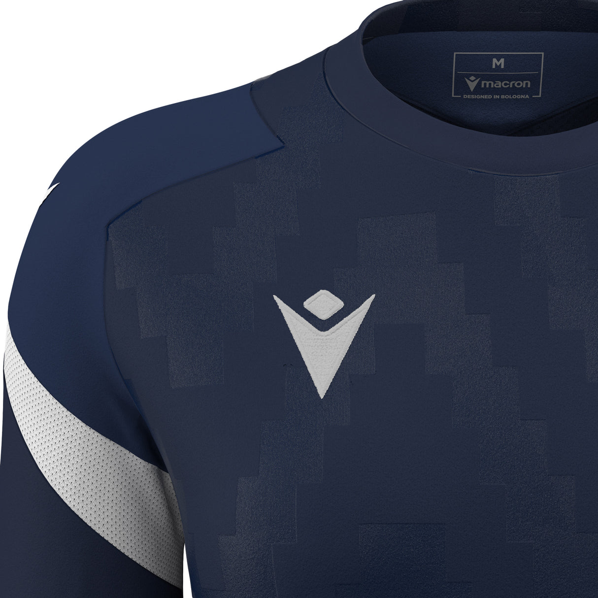 JNR Macron Naga WMN Shirt SS - Navy/White - KitRoom
