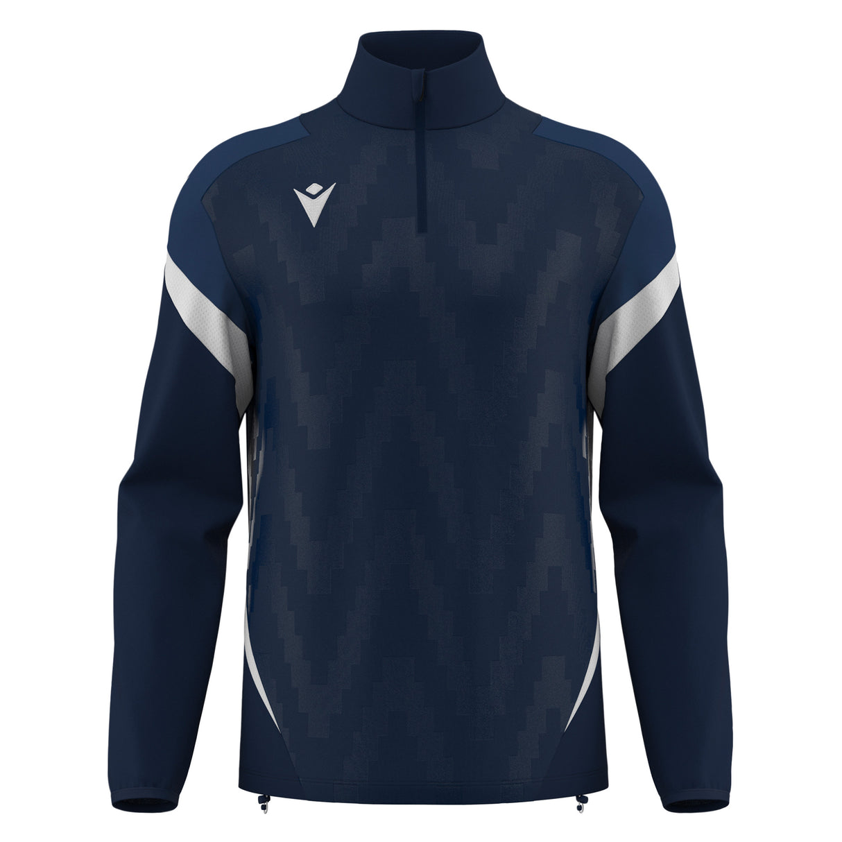 JNR Macron Hollow 1/4 Zip Top - Navy/White - KitRoom