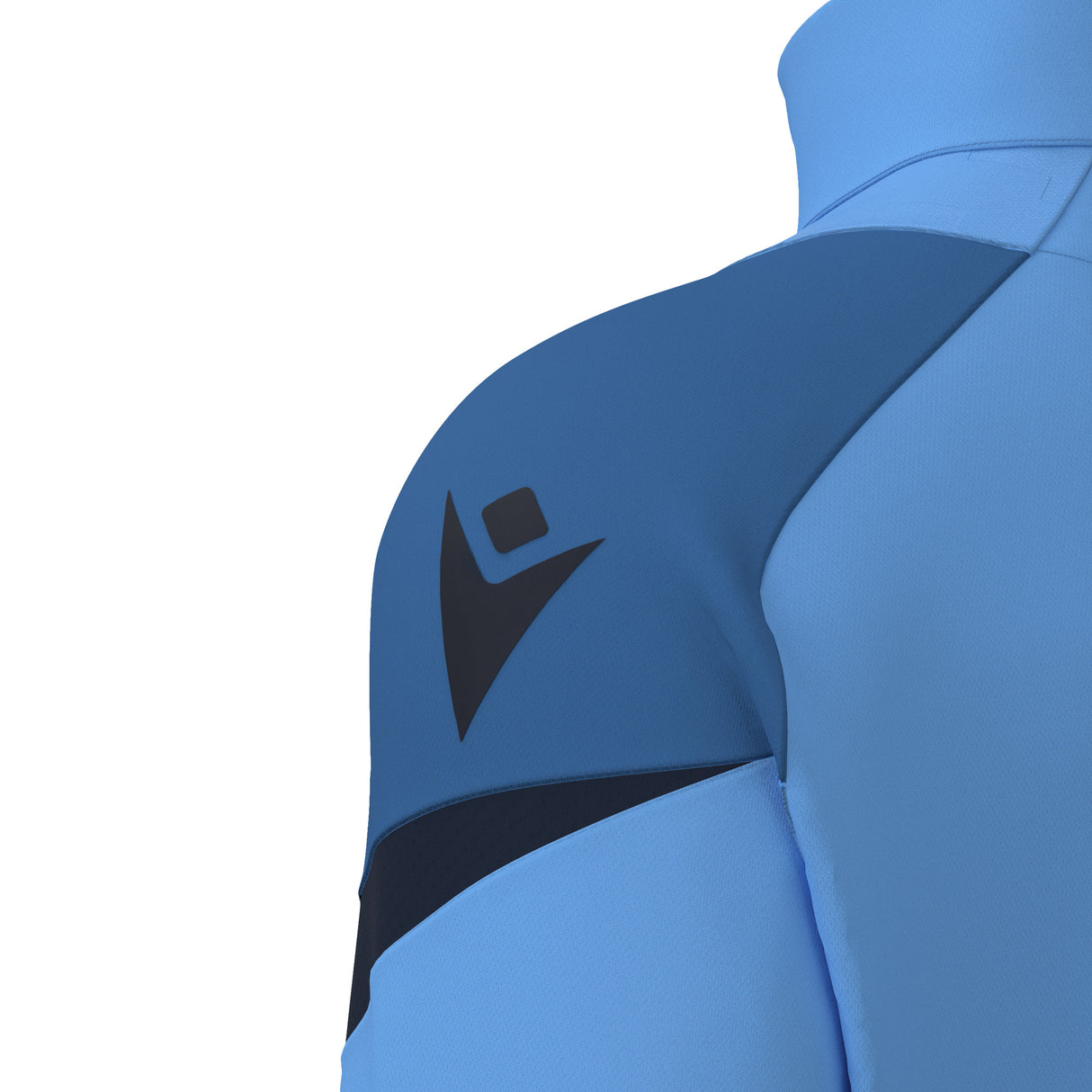 JNR Macron Hollow 1/4 Zip Top - Ice Sky/Navy - KitRoom