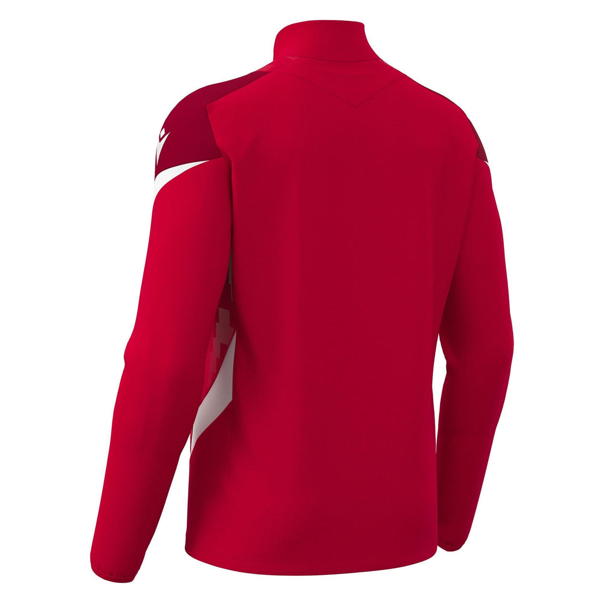 JNR Macron Starfall 1/4 Zip Top - Red/White - KitRoom