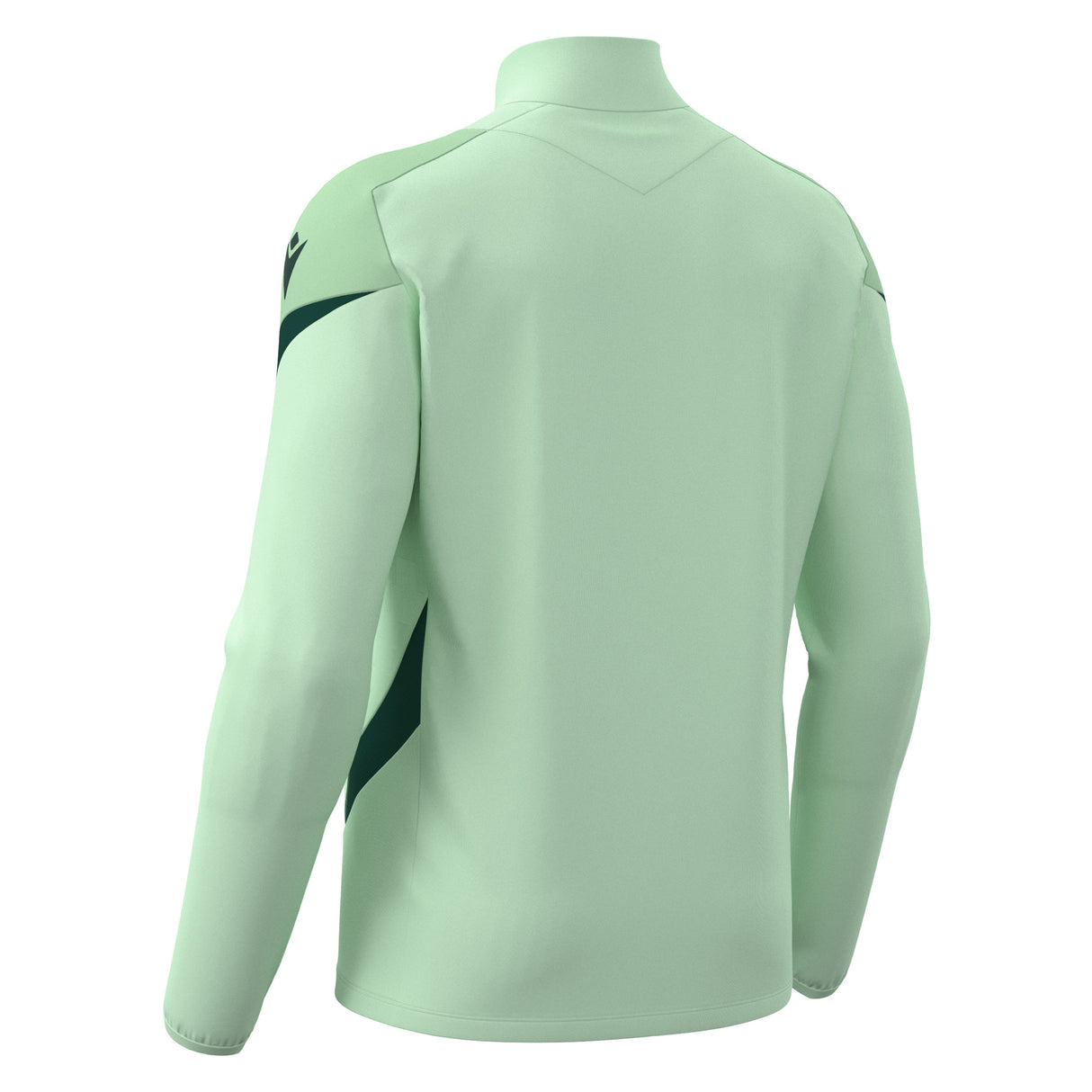 JNR Macron Starfall 1/4 Zip Top - Mint/Bottle Green - KitRoom