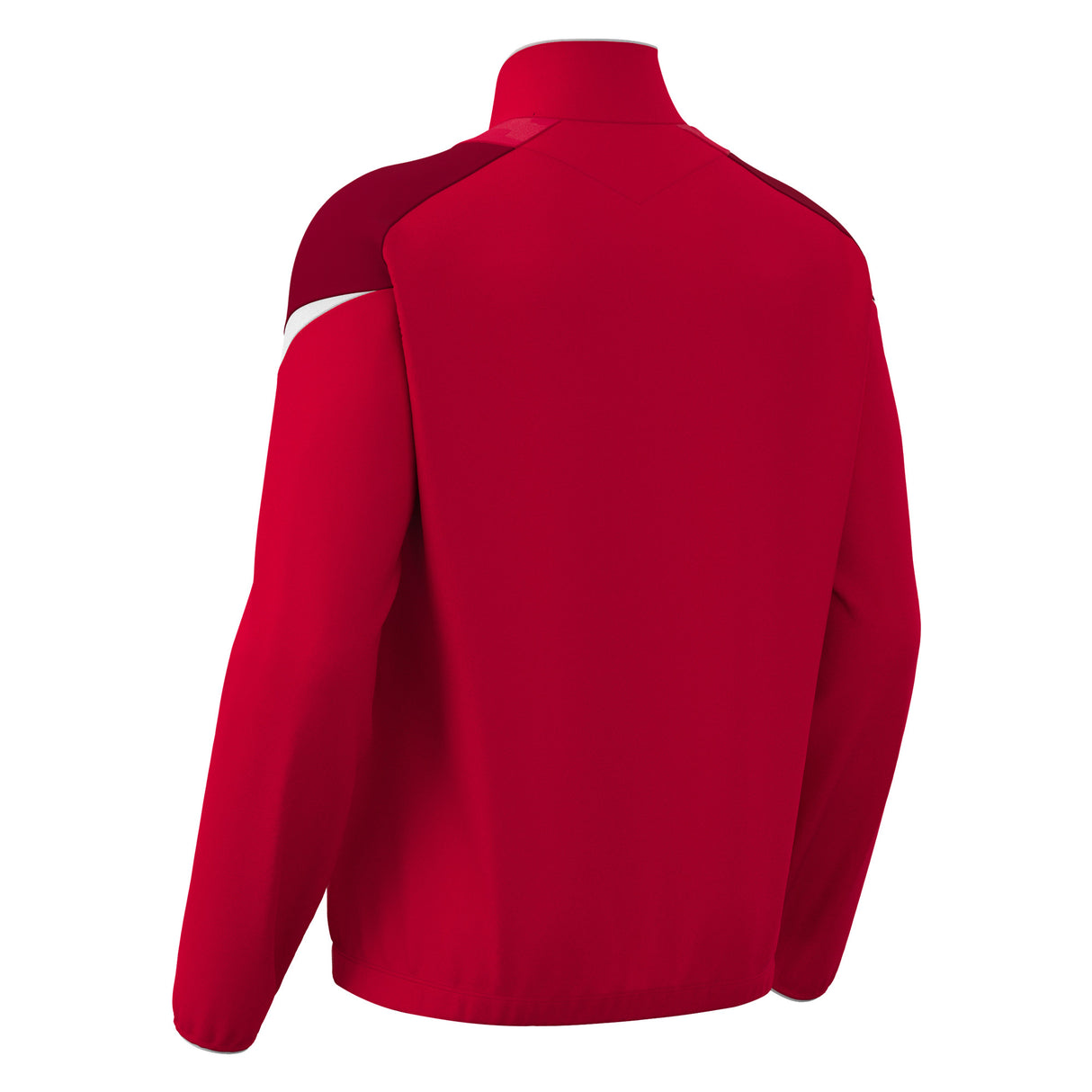 JNR Macron Odin Full Zip Top - Red/White - KitRoom