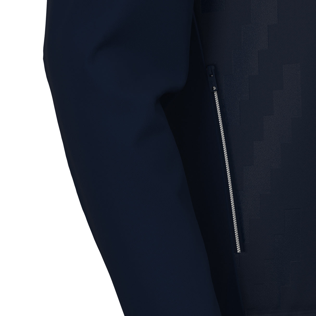 JNR Macron Odin Full Zip Top - Navy/White - KitRoom