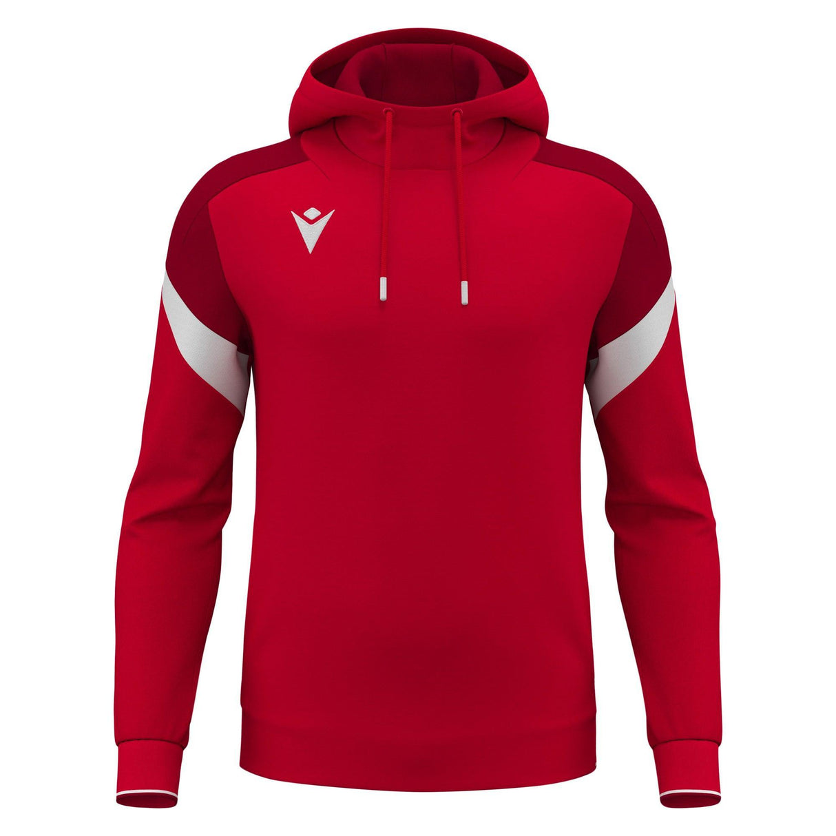 JNR Macron Alchemist Hoody - Red/White - KitRoom