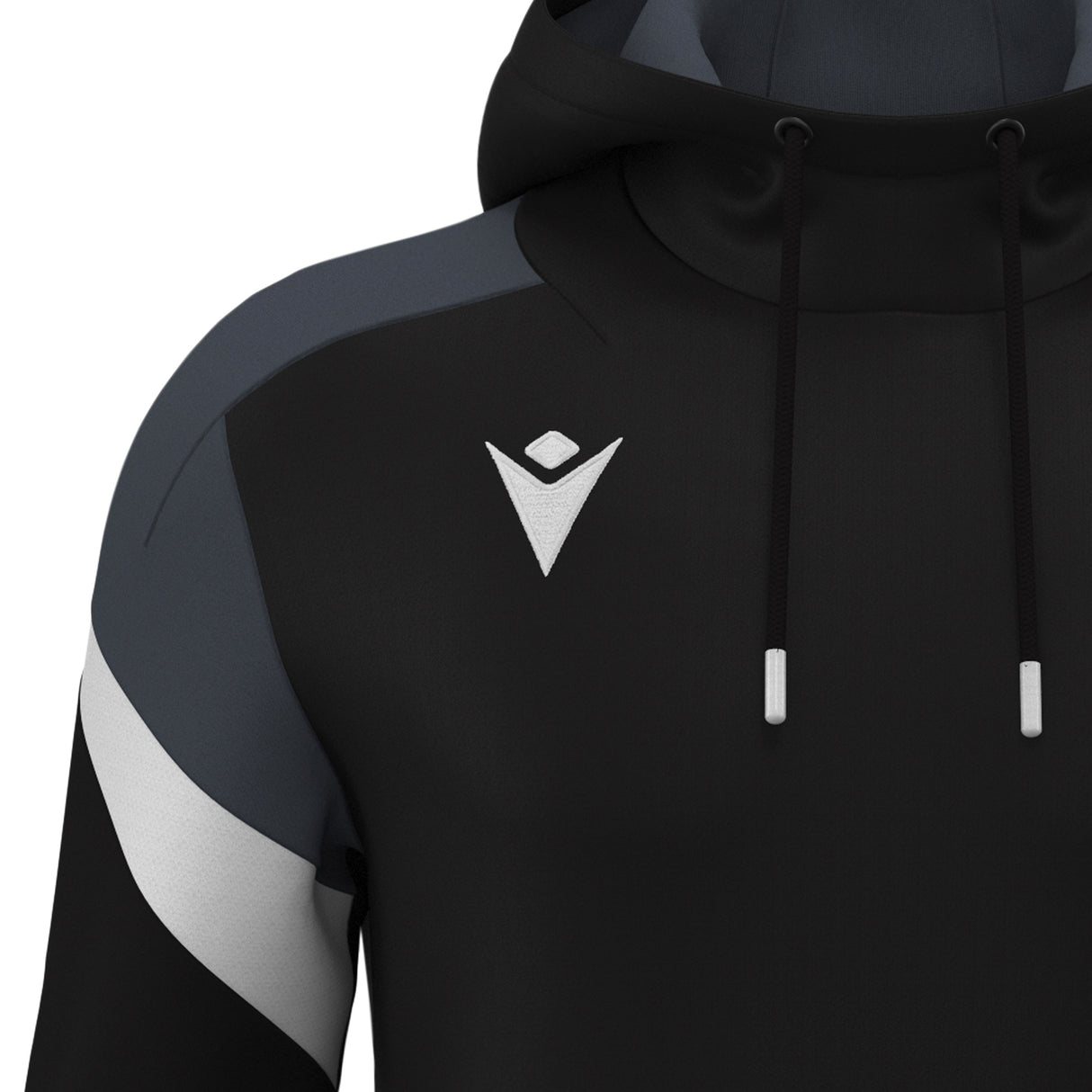 JNR Macron Alchemist Hoody - Black/White - KitRoom