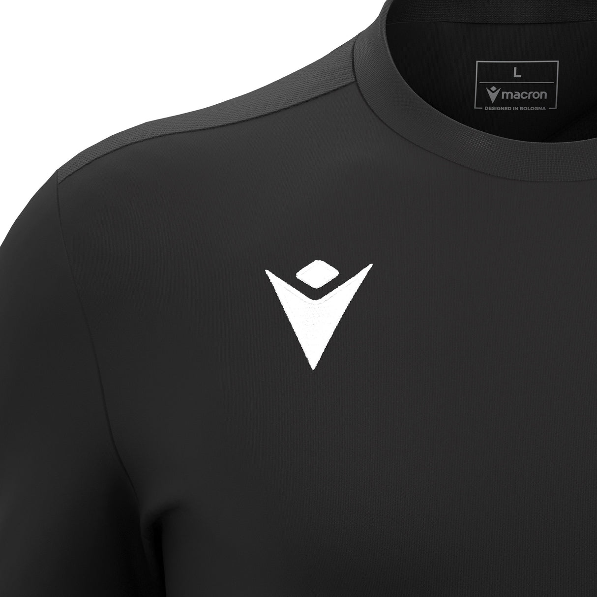 JNR Macron Void Shirt SS - Black - KitRoom