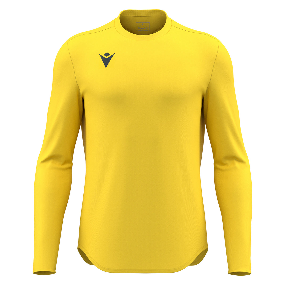 JNR Macron Void Shirt LS - Yellow - KitRoom