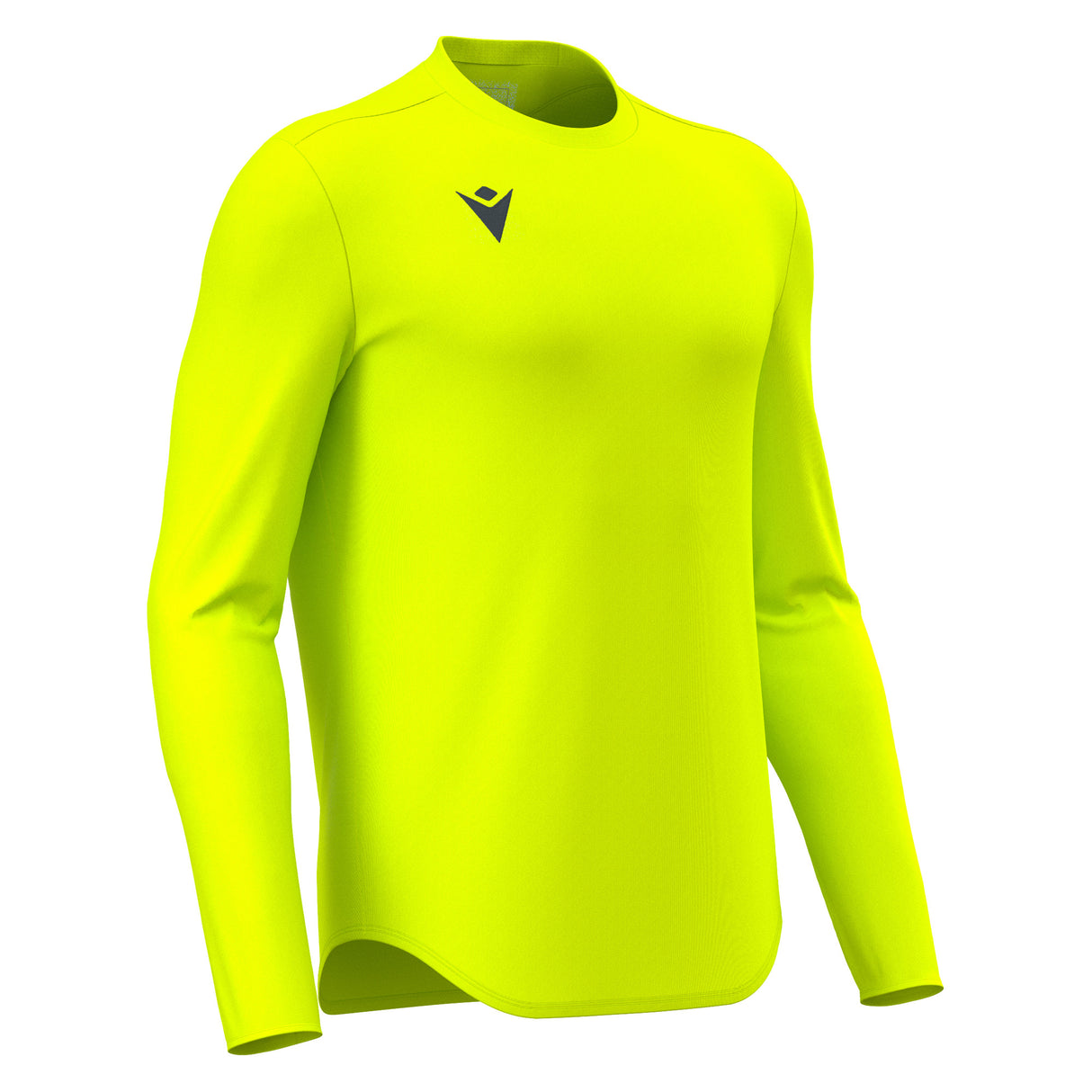 JNR Macron Void Shirt LS - Neon Yellow - KitRoom