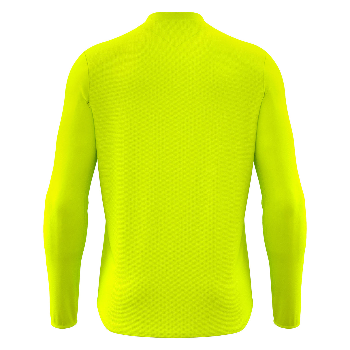 JNR Macron Void Shirt LS - Neon Yellow - KitRoom