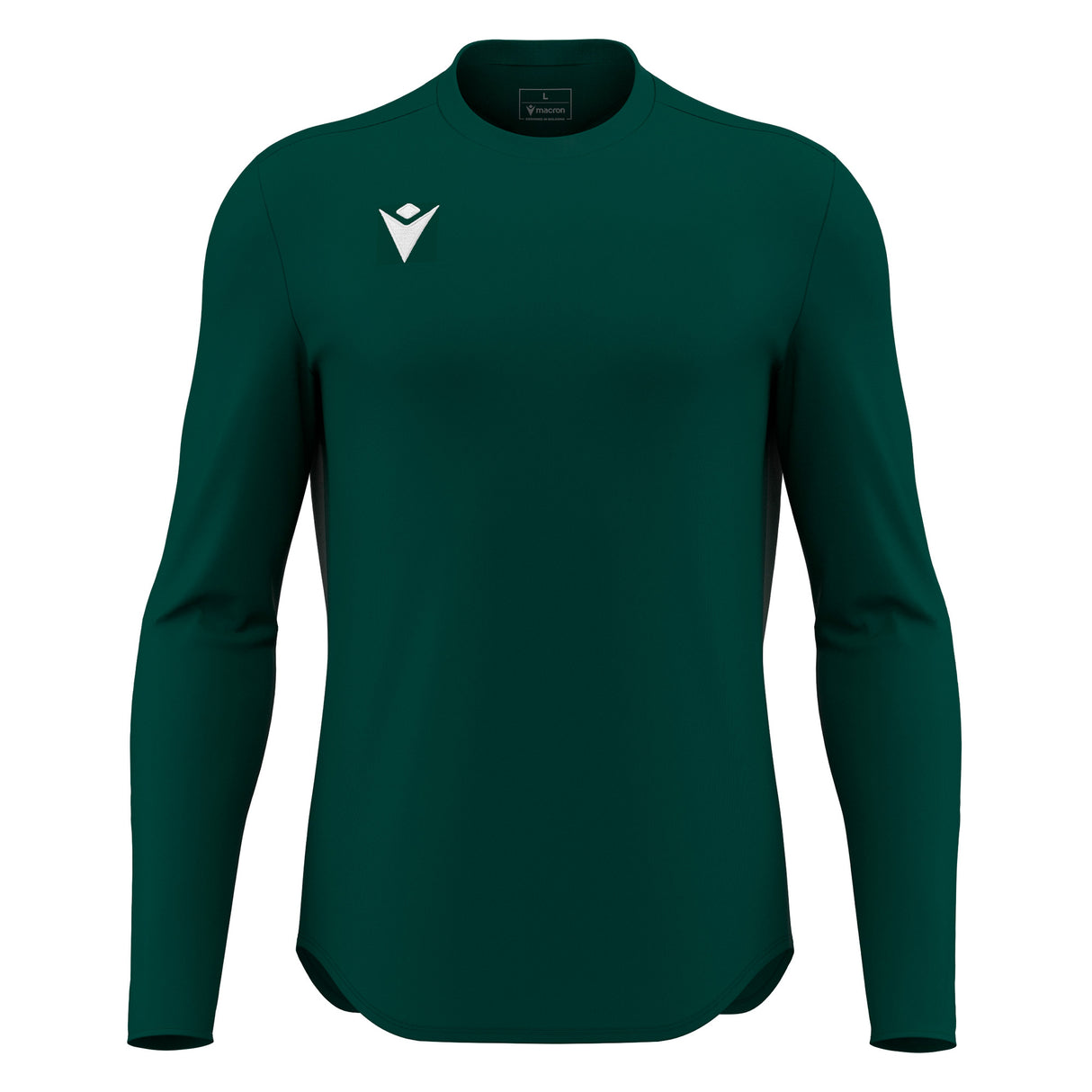 JNR Macron Void Shirt LS - Bottle Green - KitRoom