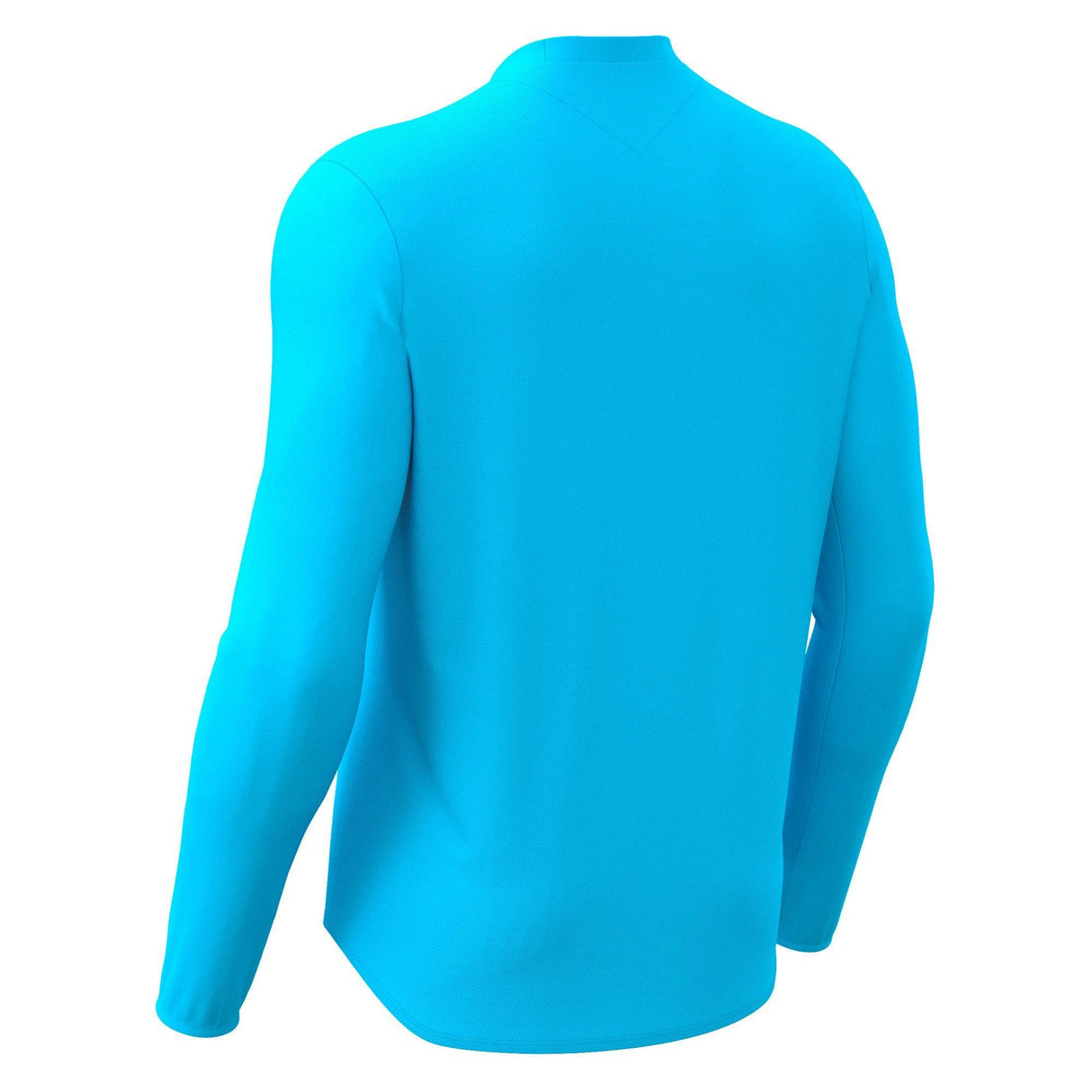 JNR Macron Void Shirt LS - Neon Sky - KitRoom