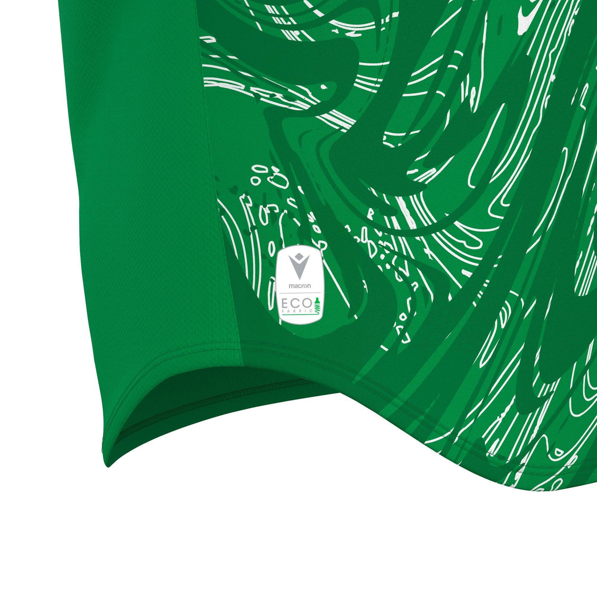 JNR Macron Arcane ECO Shirt SS - Green/White - KitRoom