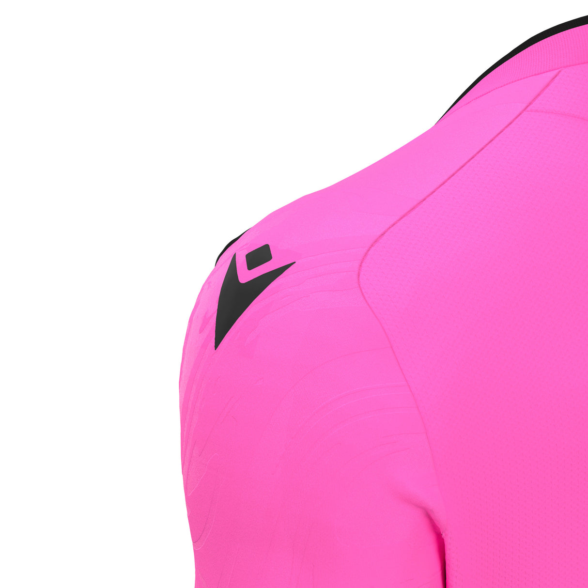 JNR Macron Arcane ECO Shirt SS - Pink/Black - KitRoom