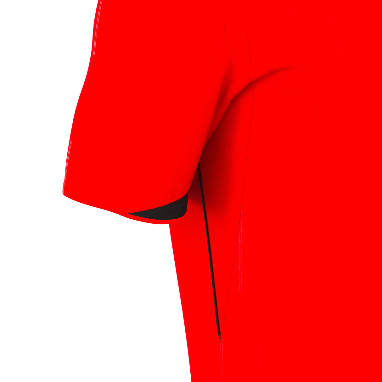 JNR Macron Mendez ECO Referee Shirt SS - Brick Red/Black - KitRoom
